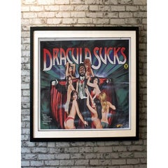 Dracula Sucks, Unframed Poster, 1978