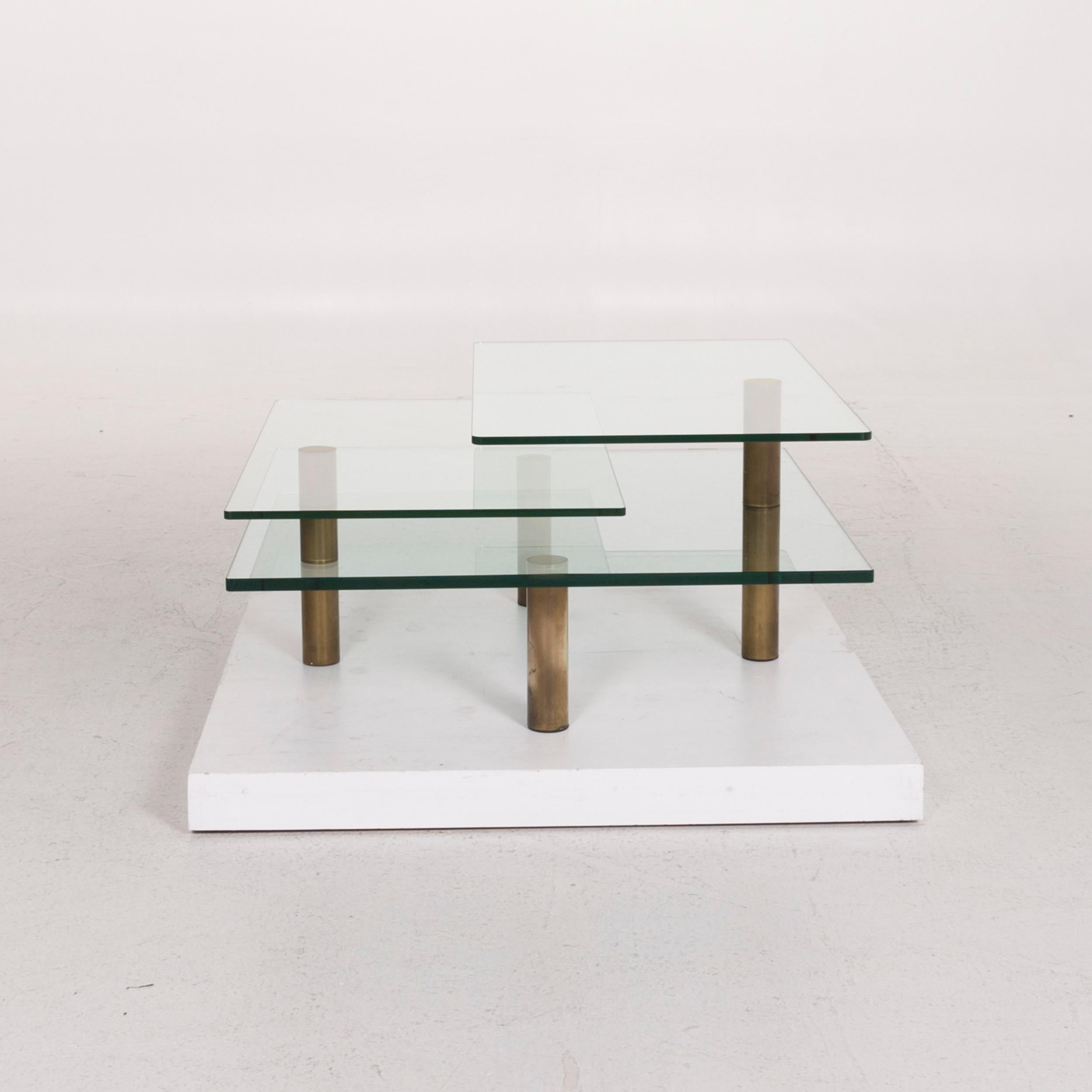 Draenert Imperial Glass Coffee Table Incl. Function In Good Condition For Sale In Cologne, DE