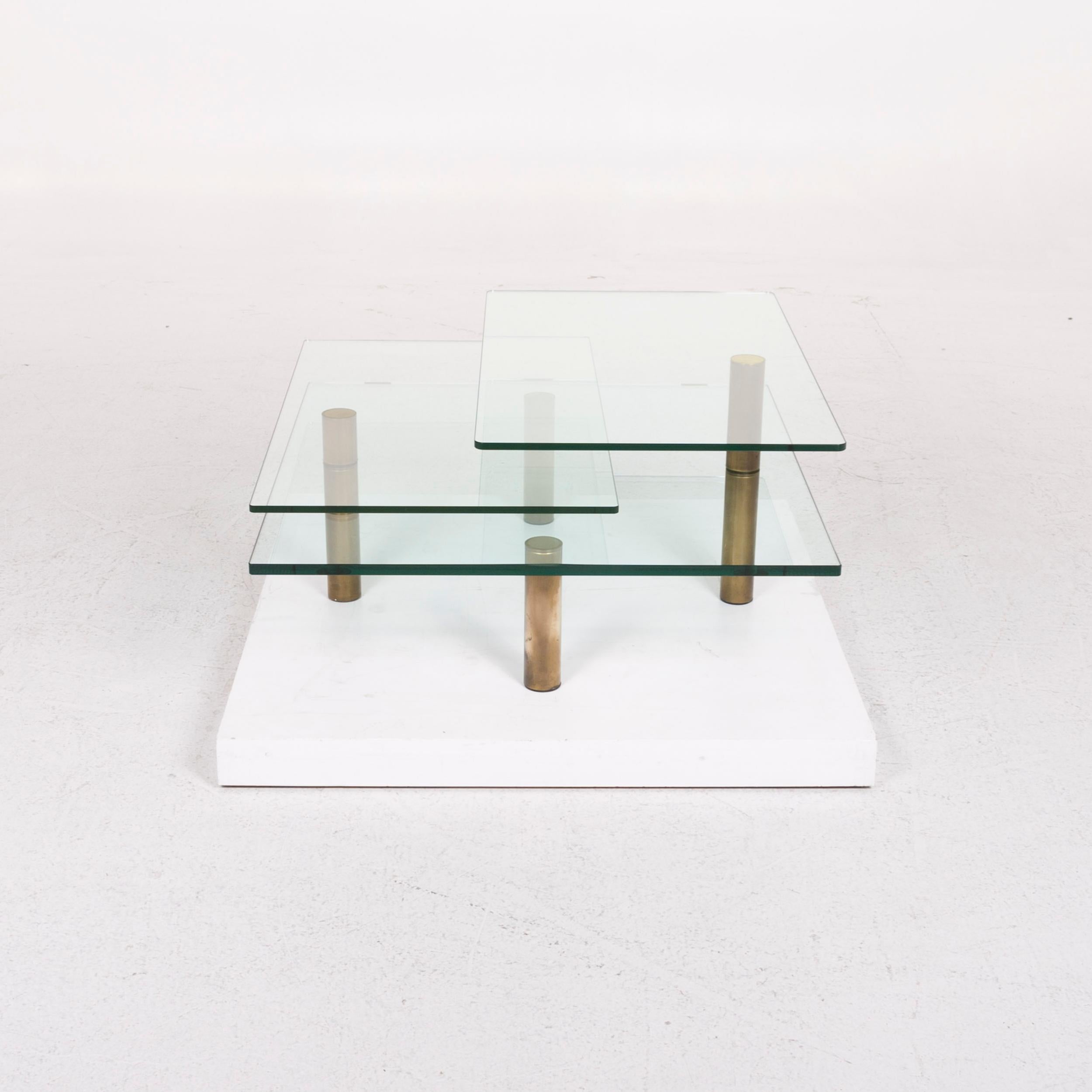 Draenert Imperial Glass Coffee Table Incl. Function For Sale 1