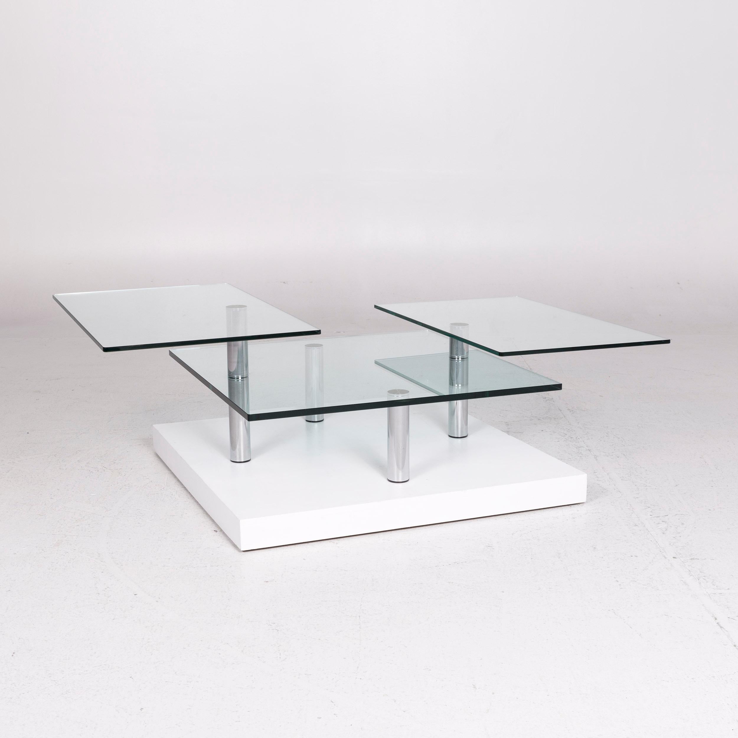 Modern Draenert Imperial Glass Coffee Table