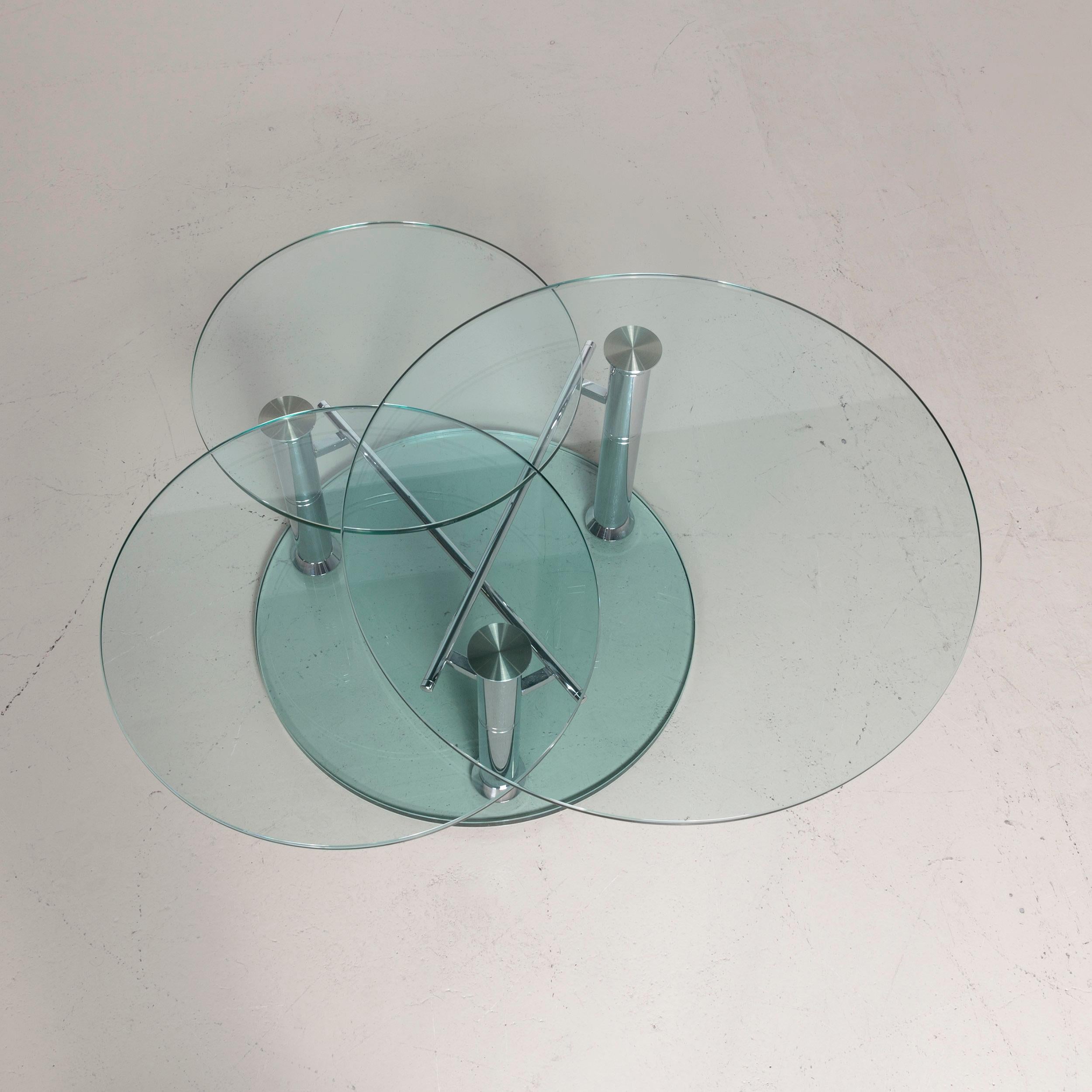 Draenert Intermezzo 1132 Designer-Couchtisch aus Glas von Georg Appeltshaus (21. Jahrhundert und zeitgenössisch) im Angebot