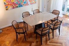 Draenert, Granite Dining or Conference Pedestal Table, Adler, Peter Draenert