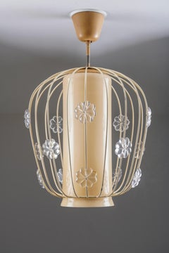 Schwedische moderne Pendelleuchte Modell 11510 von Böhlmarks, Schweden, 1940er Jahre