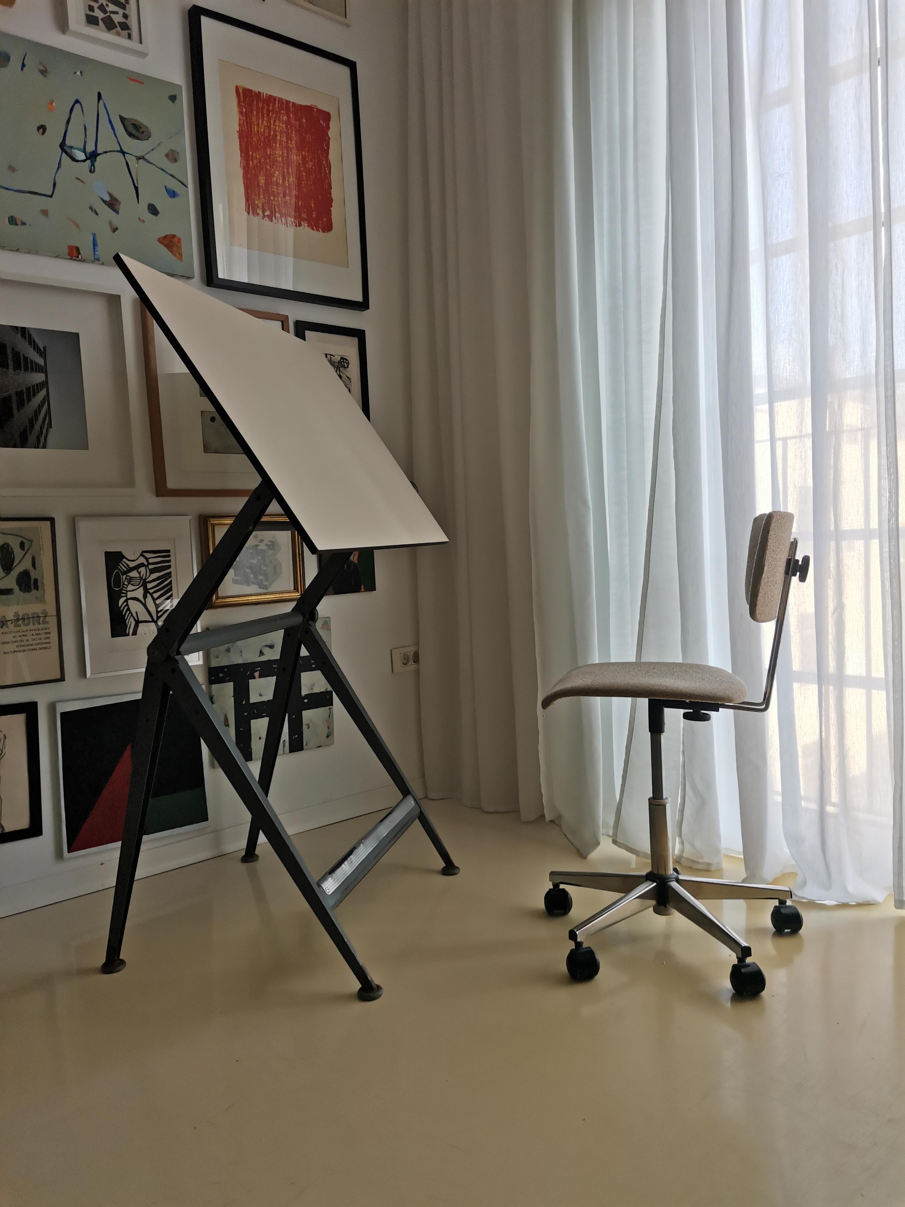 Dutch Drafting Table by Kramer & Rietweld 1960s