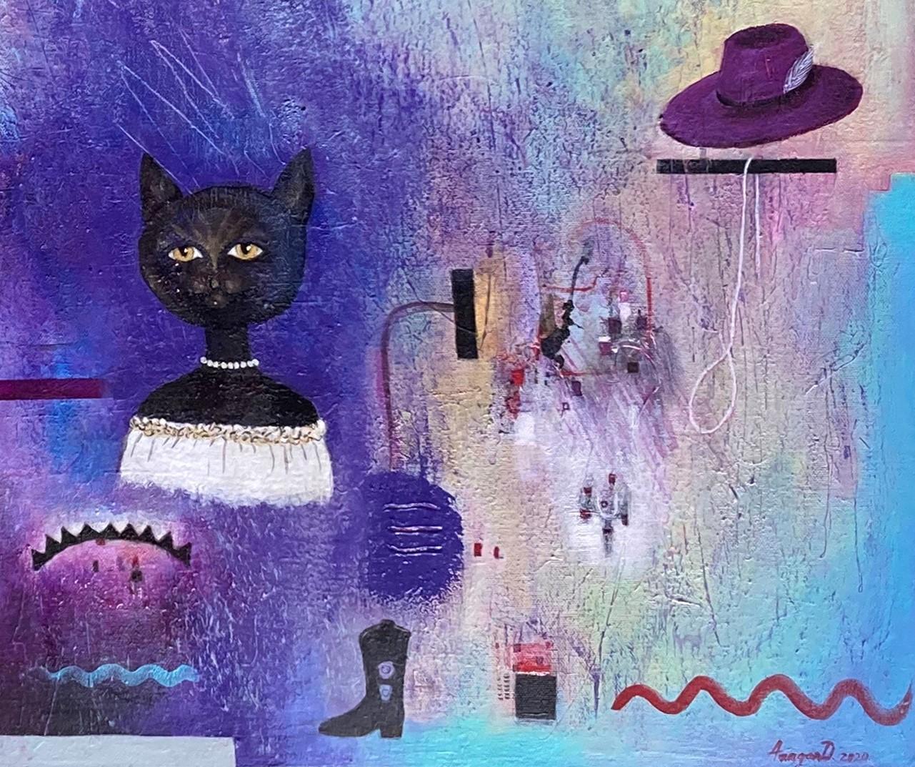 'Ricordi incantevoli', di Dragana Milovic, Pittura acrilica su tela in vendita 6