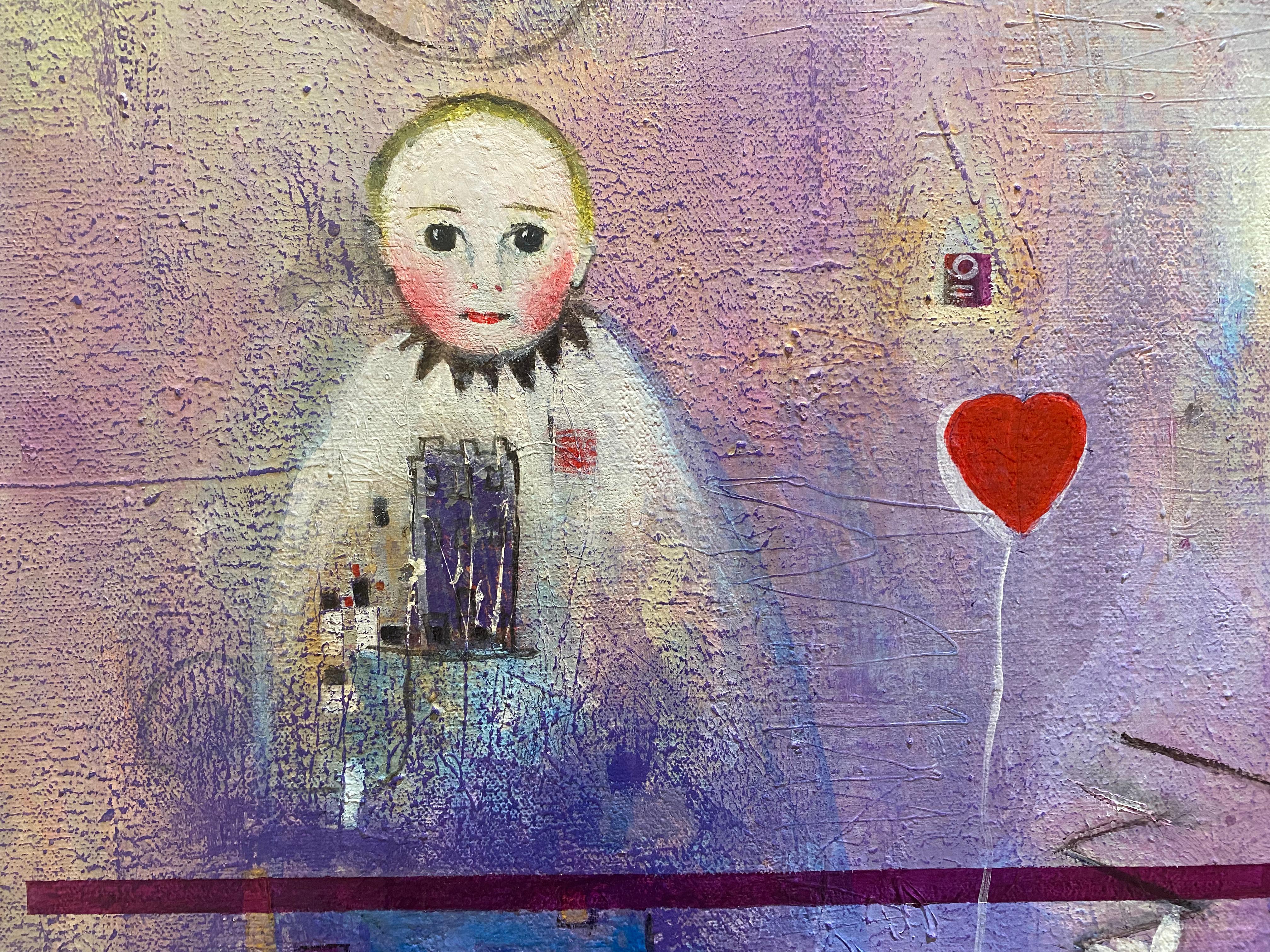 'Ricordi incantevoli', di Dragana Milovic, Pittura acrilica su tela in vendita 7