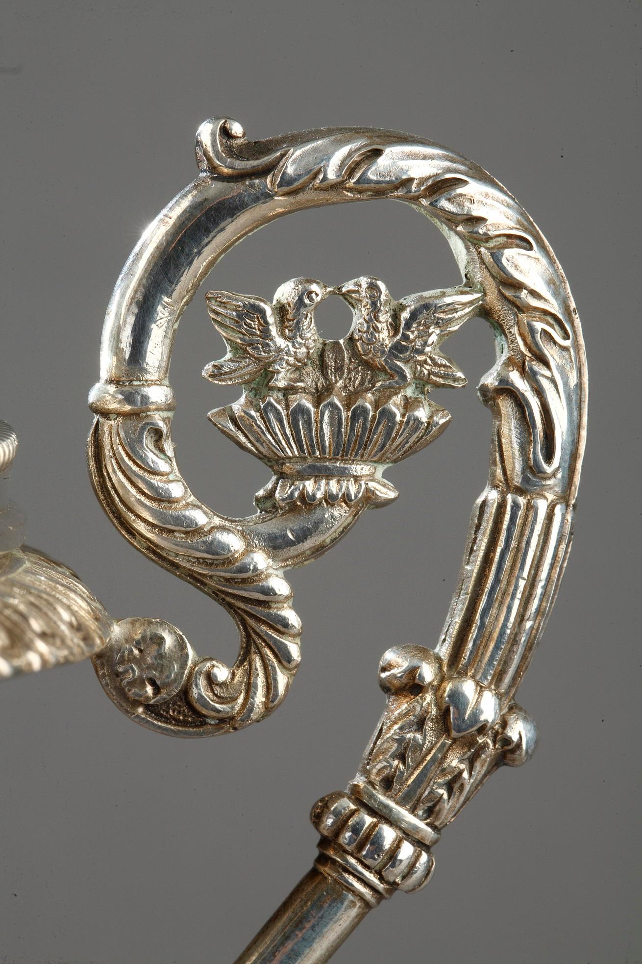 Drageoir- oder Bonbonschale in Silber (Frühes 19. Jahrhundert) im Angebot