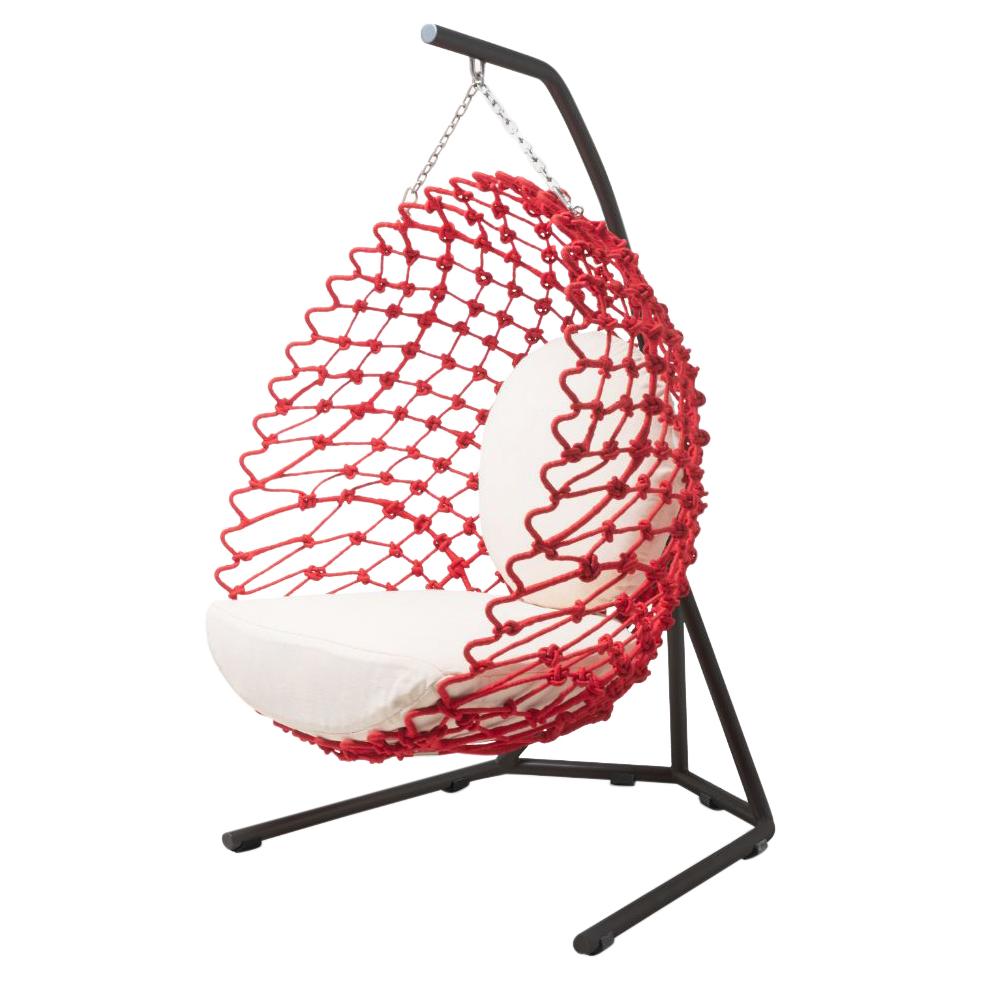 Dragnet Hanging Chair Outdoor by Kenneth Cobonpue For Sale