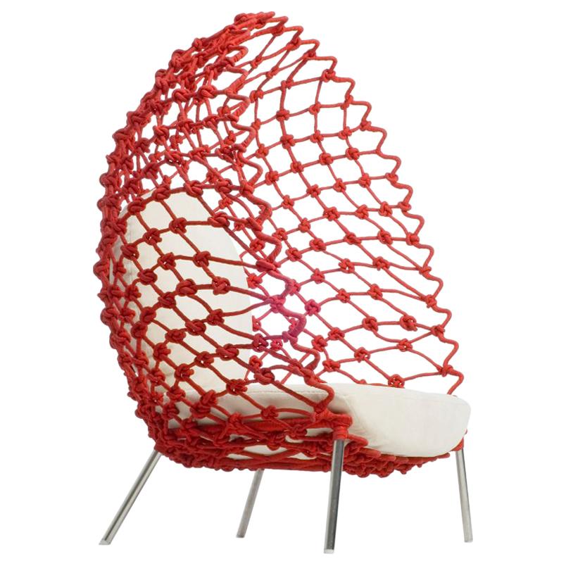 Dragnet Lounge Chair Outdoor by Kenneth Cobonpue For Sale