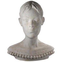 Dragoljub Milosevic Jacqueline, 1998 Proof In Patinated Plaster