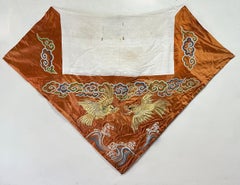 Dragon Ascendancy: Antique Buddhist Altar Cloth
