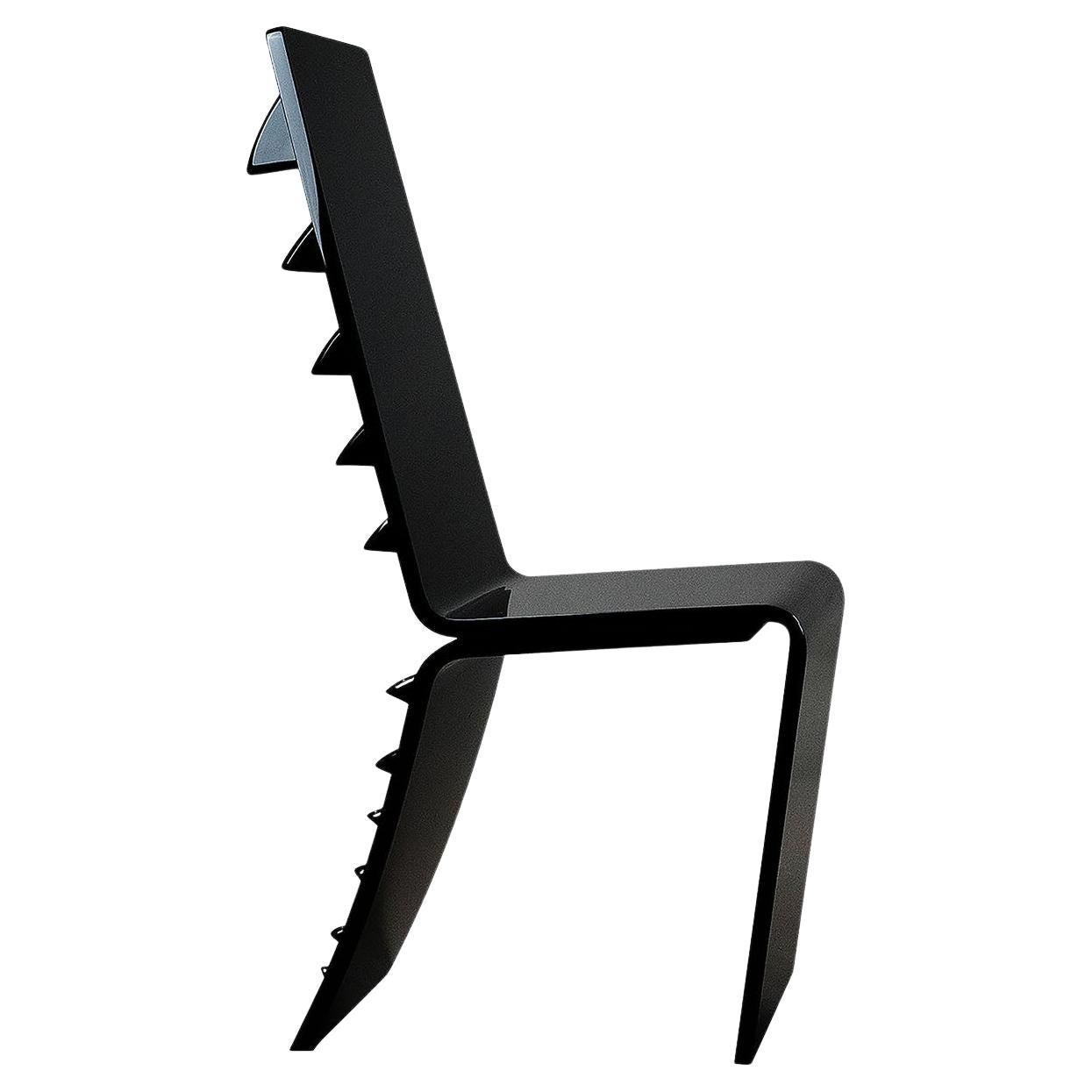 Schwarzer Drachen-Stuhl