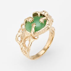 Dragon Cocktail Ring Jade