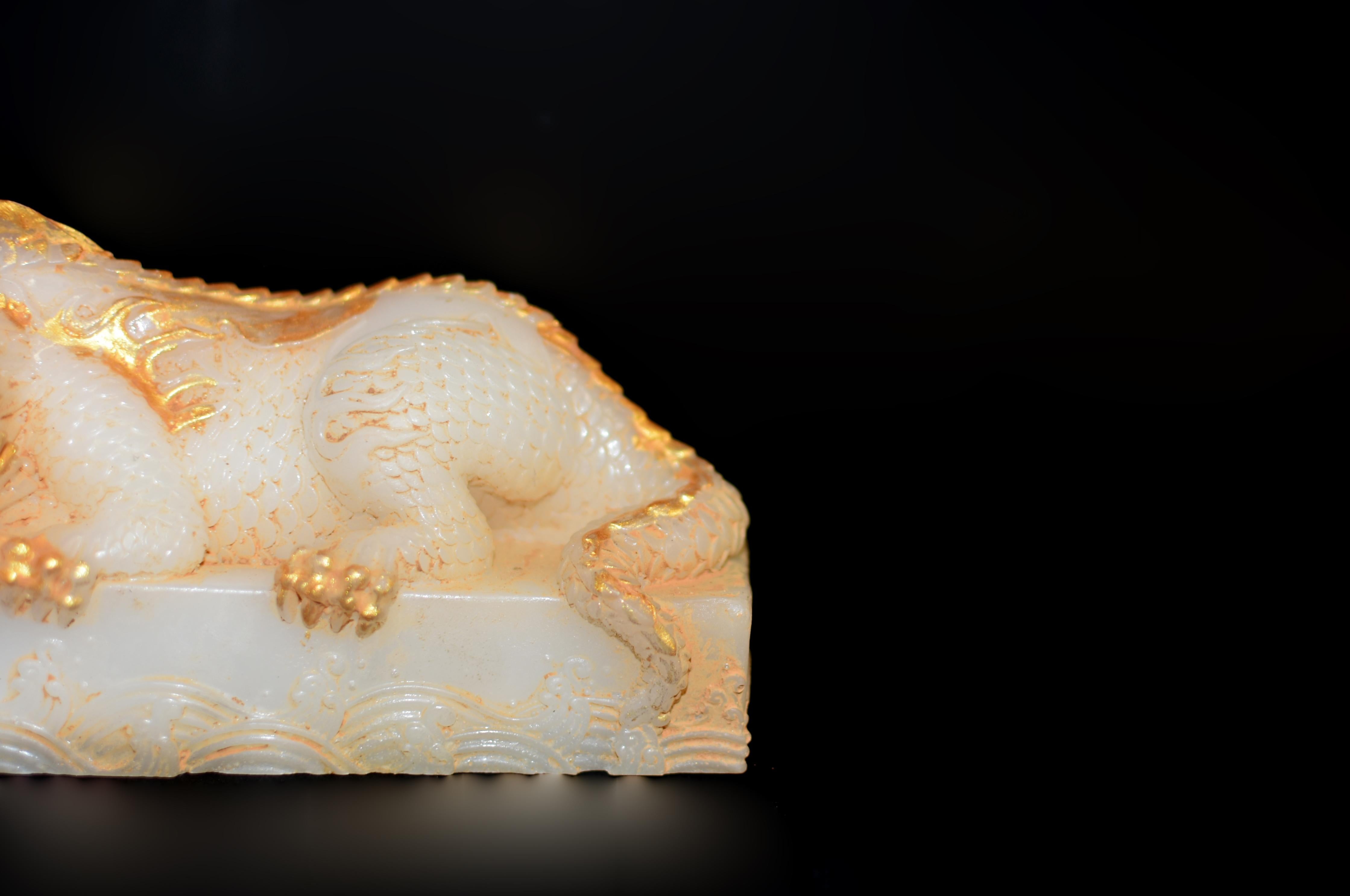 Composition Dragon Paperweight