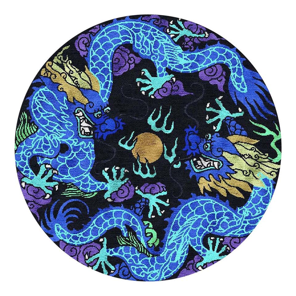 Gianni Versace Rug Home Signature Collection Black Gray Gold Rare Large ...