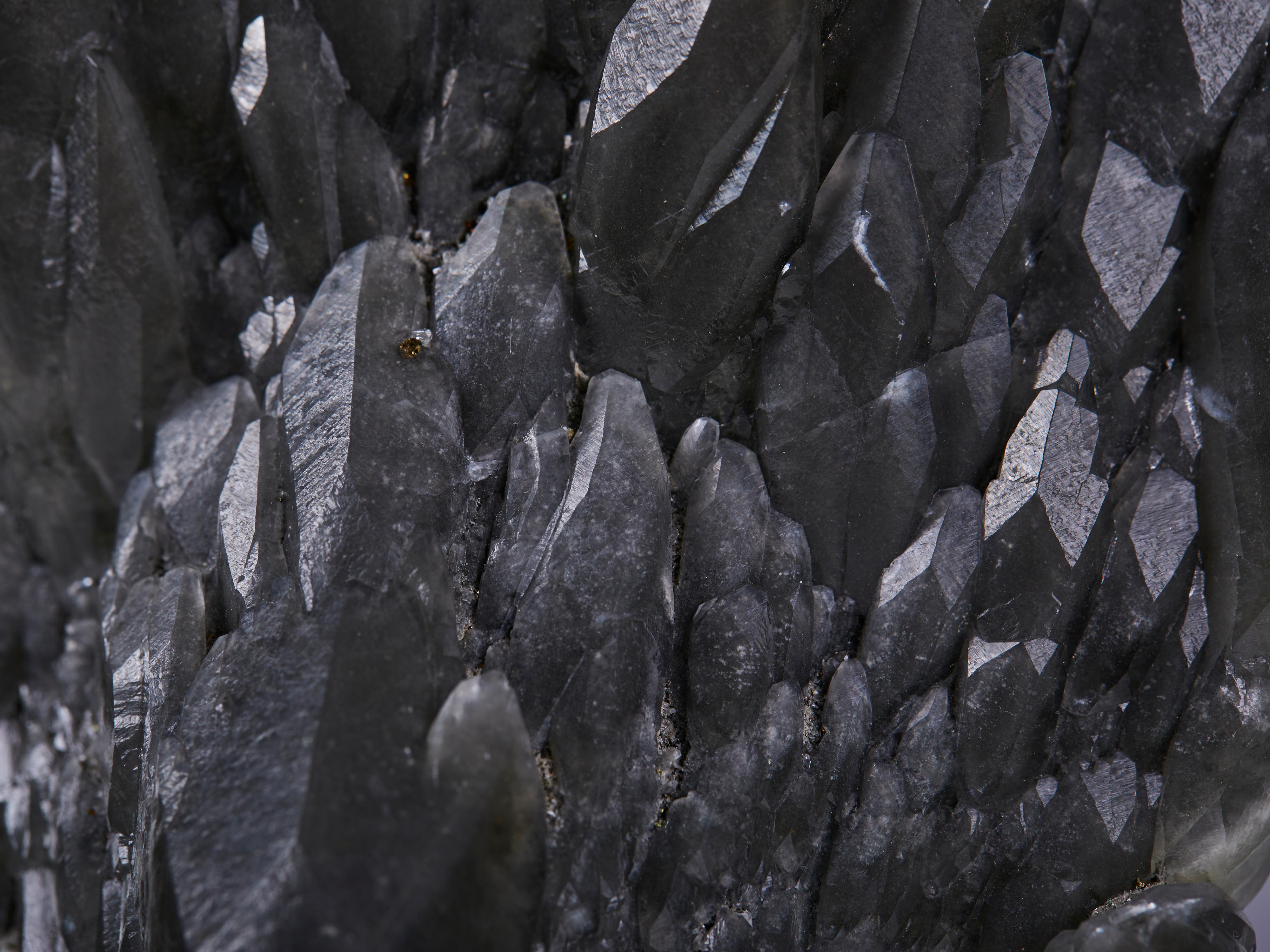 Dragon scale calcite with chalcopyrite 8