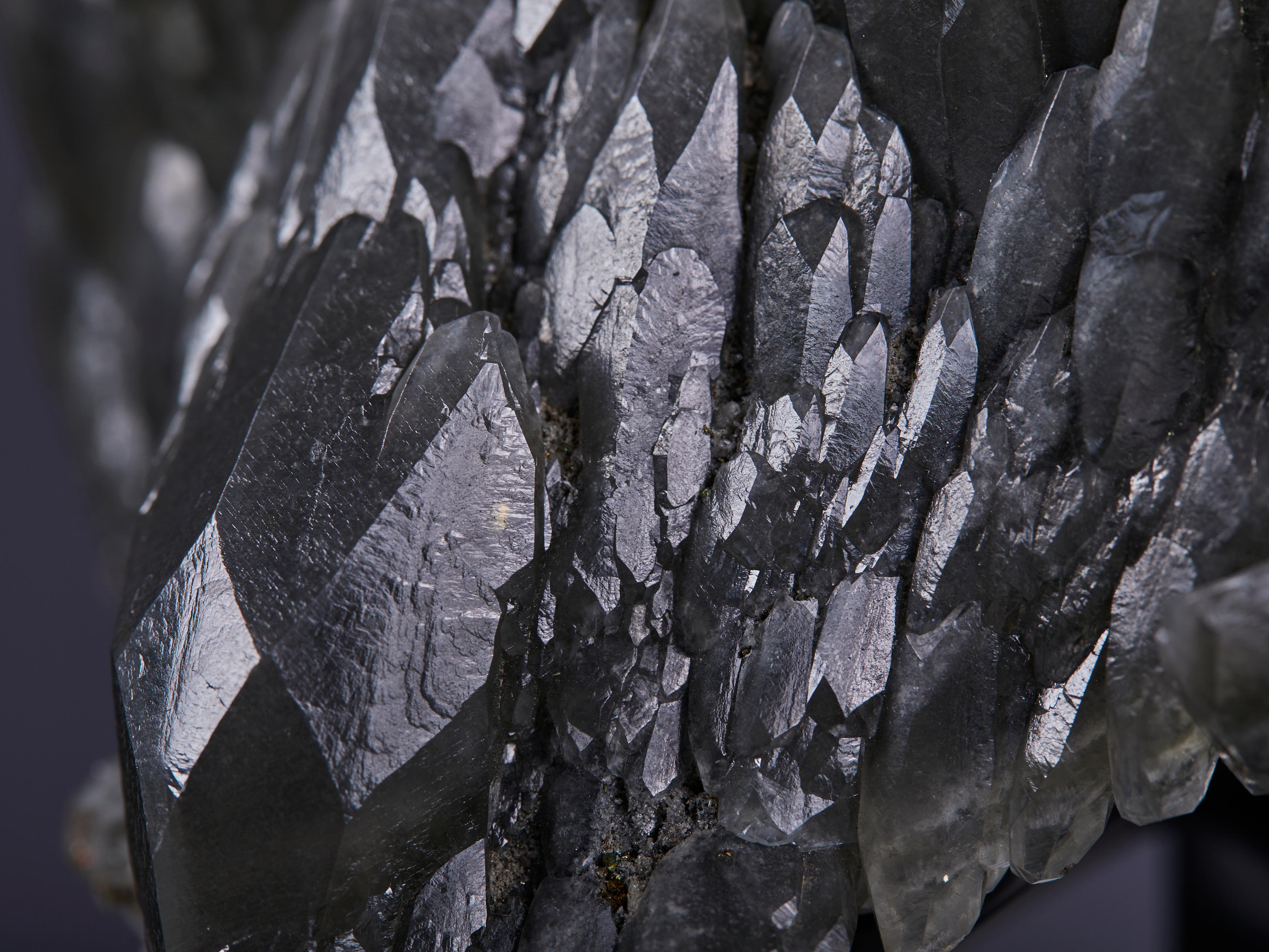Dragon scale calcite with chalcopyrite 9