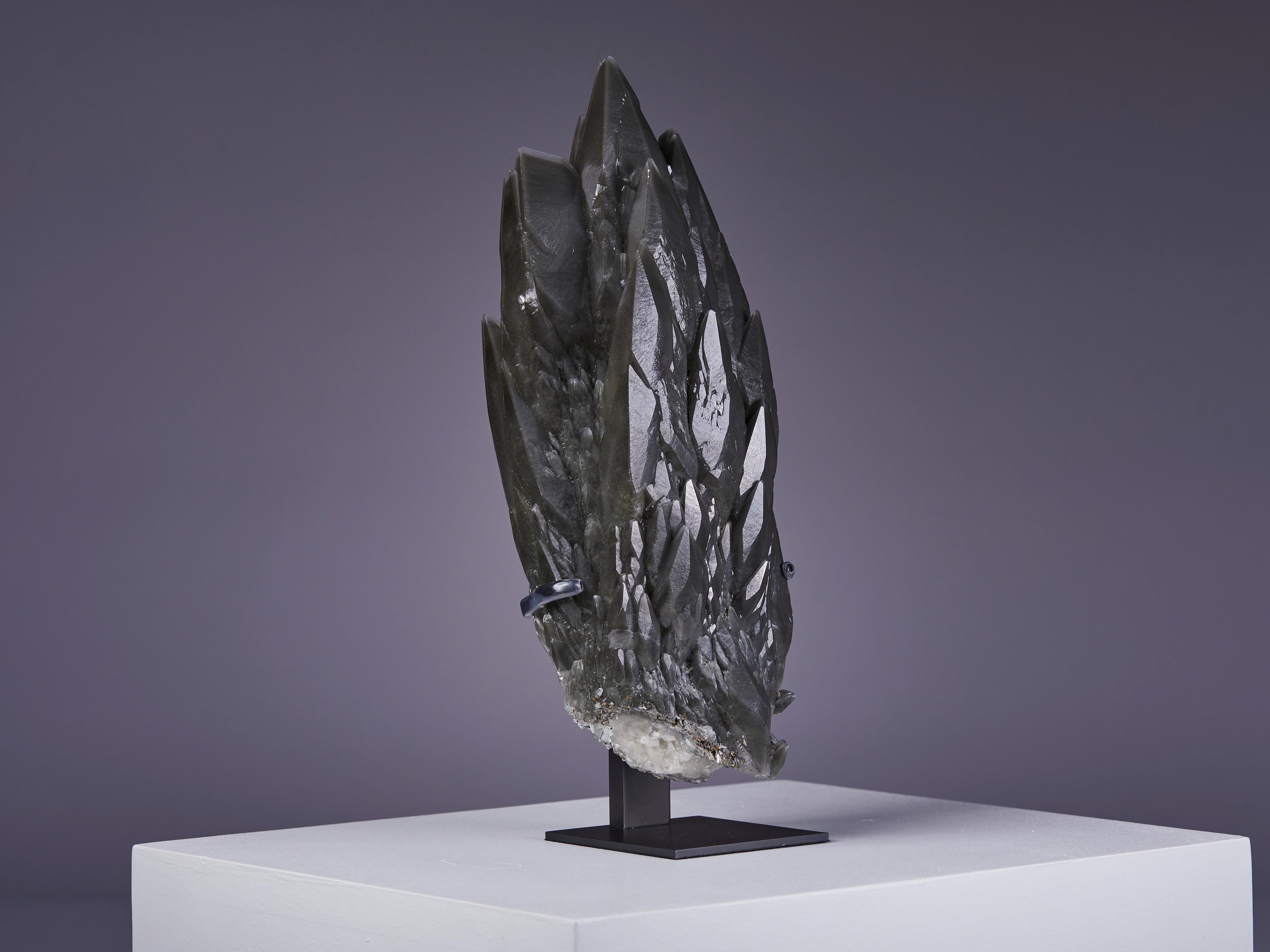 Dragon scale calcite with chalcopyrite 1