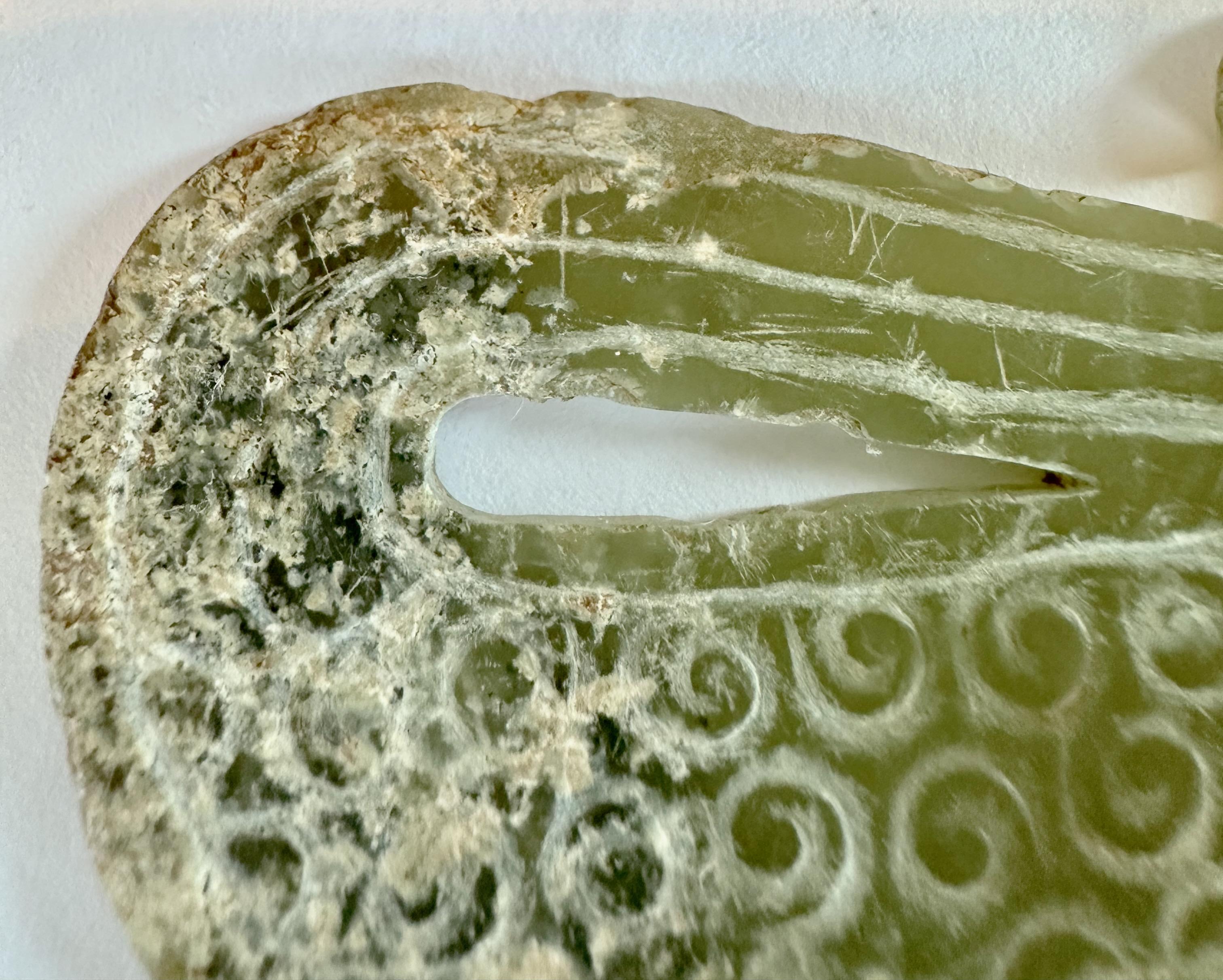 Dragon-Shaped Jade Pendant, Eastern Zhou Dynasty 8