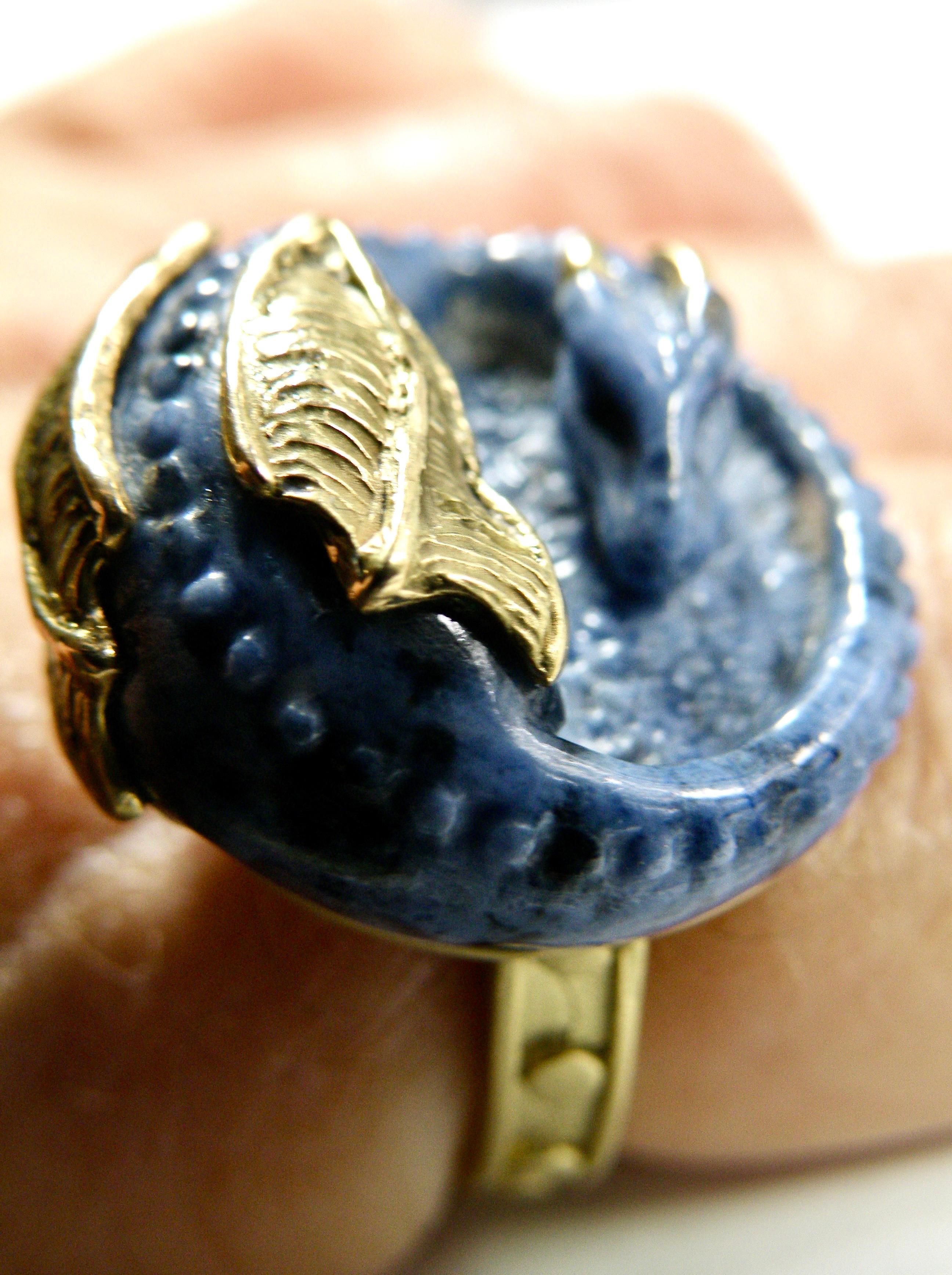 dragon stone ring