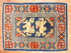 Dragon Tibetan Mini Vintage Rug