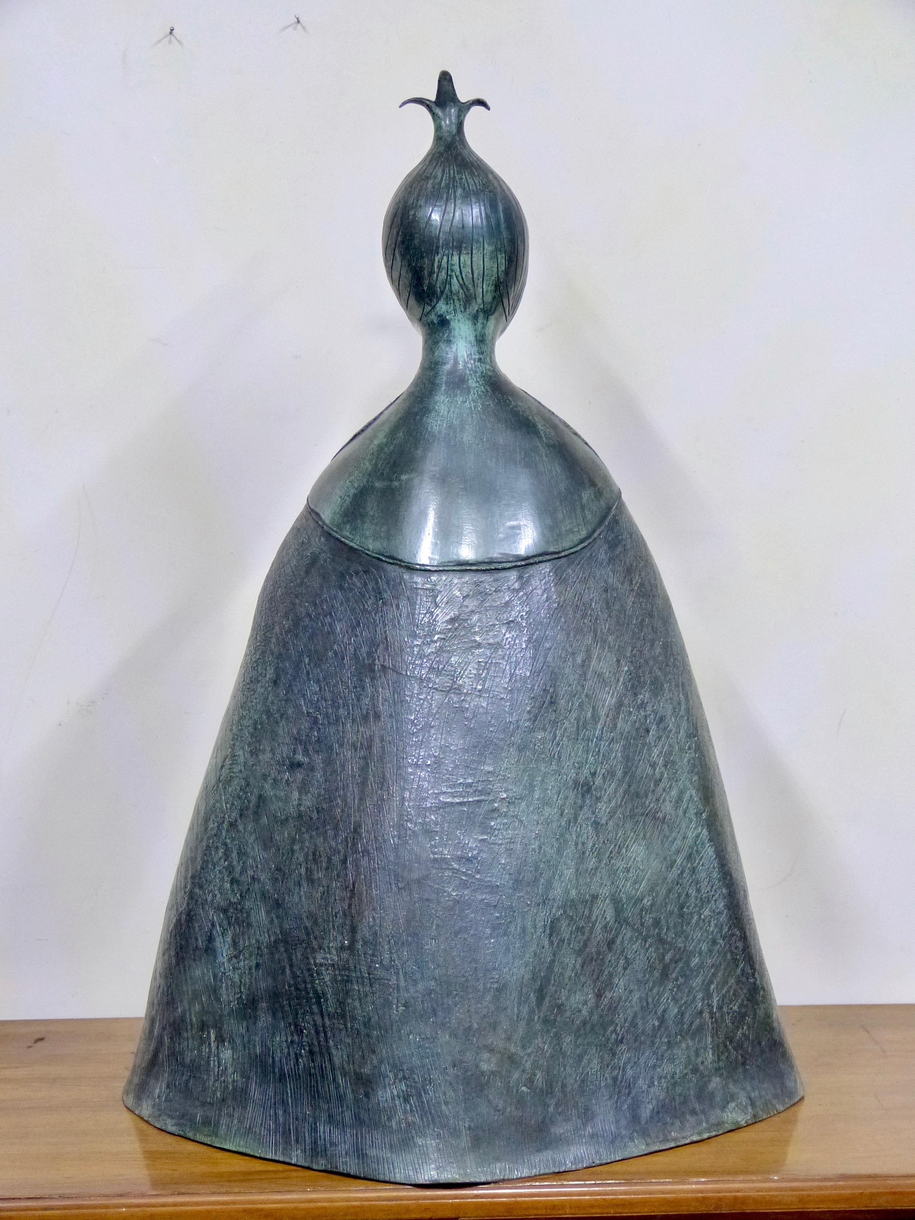 La Dragoneza Surrealism Bronze Sculpture by Leonora Carrington, 2010 Ed. 8/10 In Excellent Condition For Sale In Torreon, Coahuila