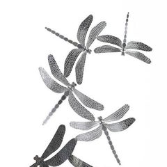 Bol libellule avec verre en cristal