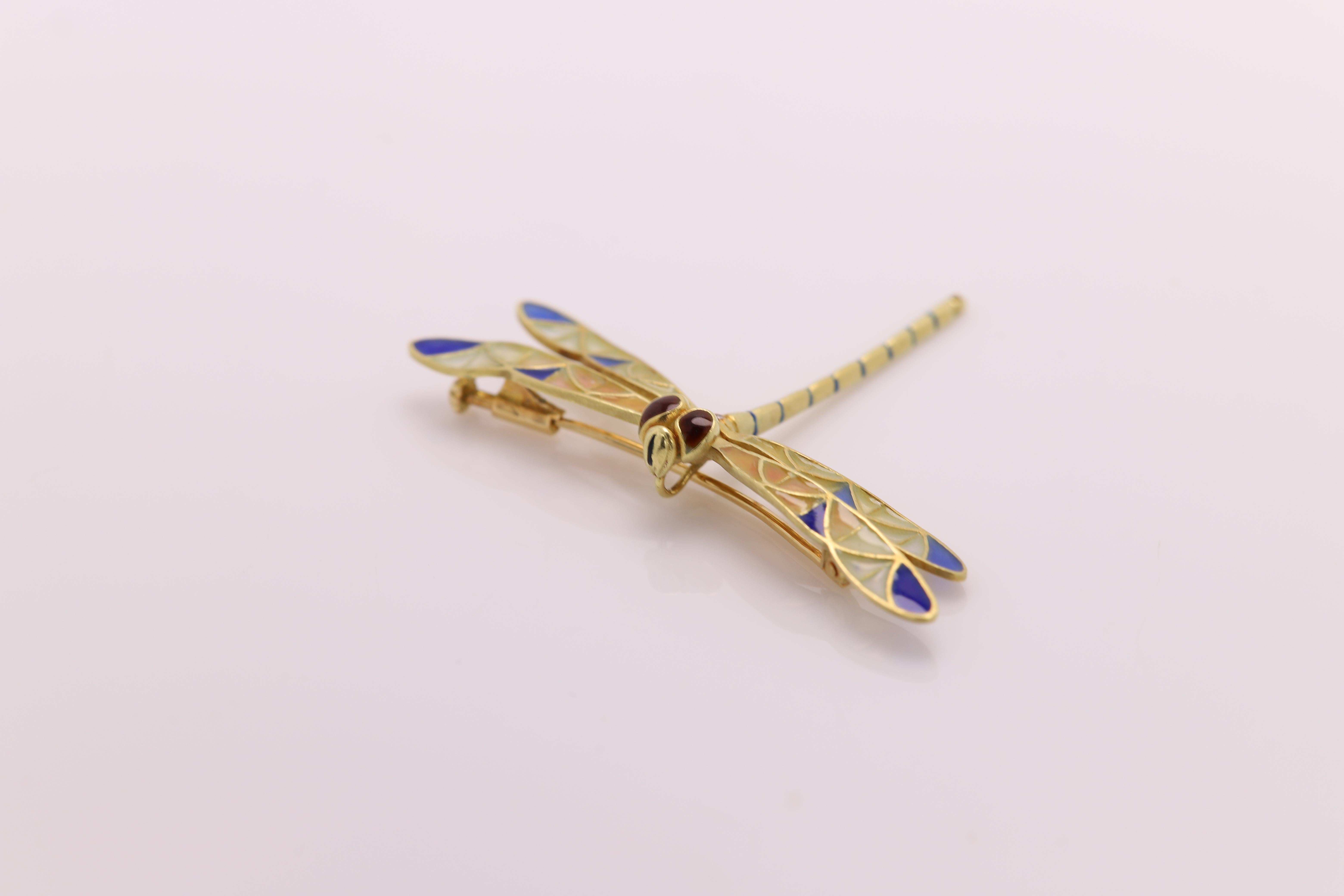 art nouveau dragonfly jewelry