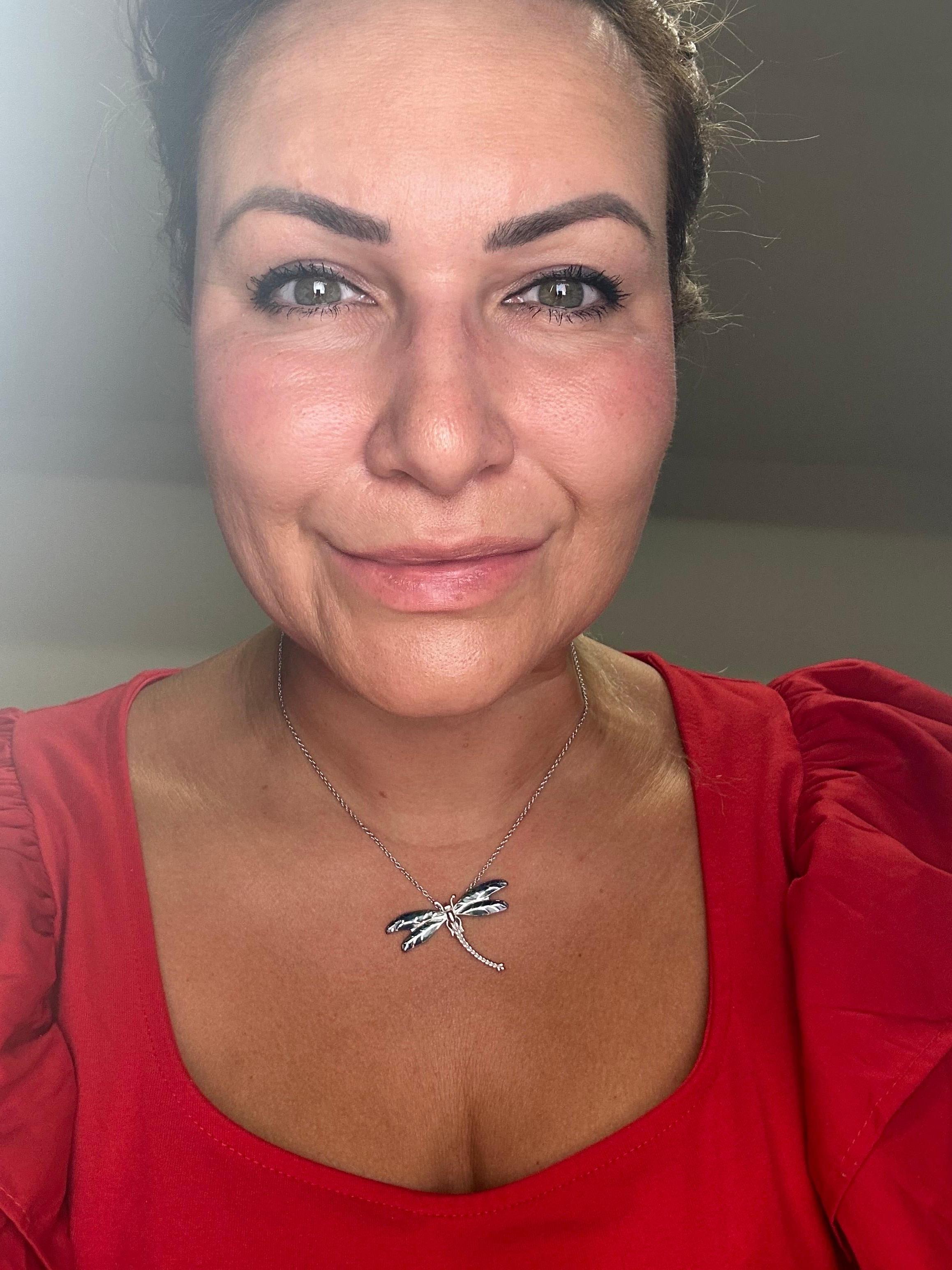 collana con libellula