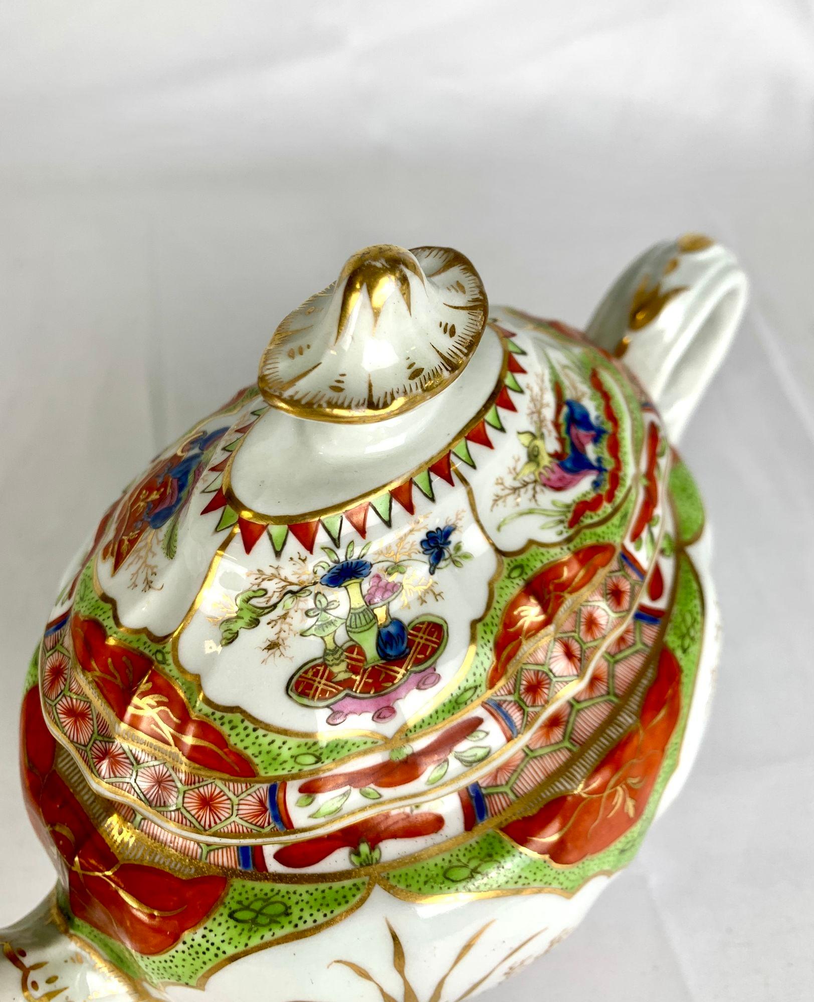 18th Century Dragons in Compartments Porcelain Tea Set David and Peggy Rockefeller Collection