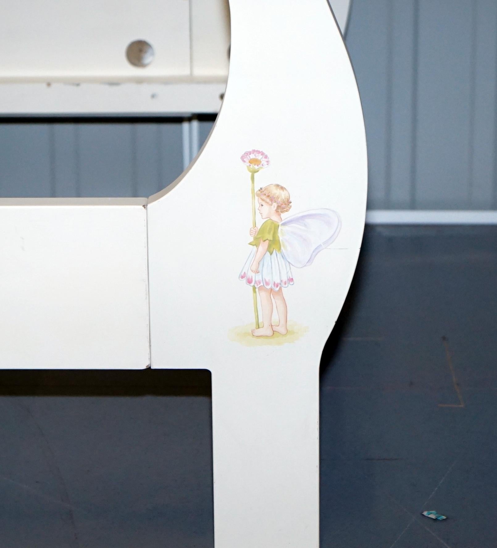 Dragons of Walton Street Chelsea Hand Painted Girls Bed Frame 2
