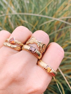 Dragonscales Ring, Zircon from Madagascar