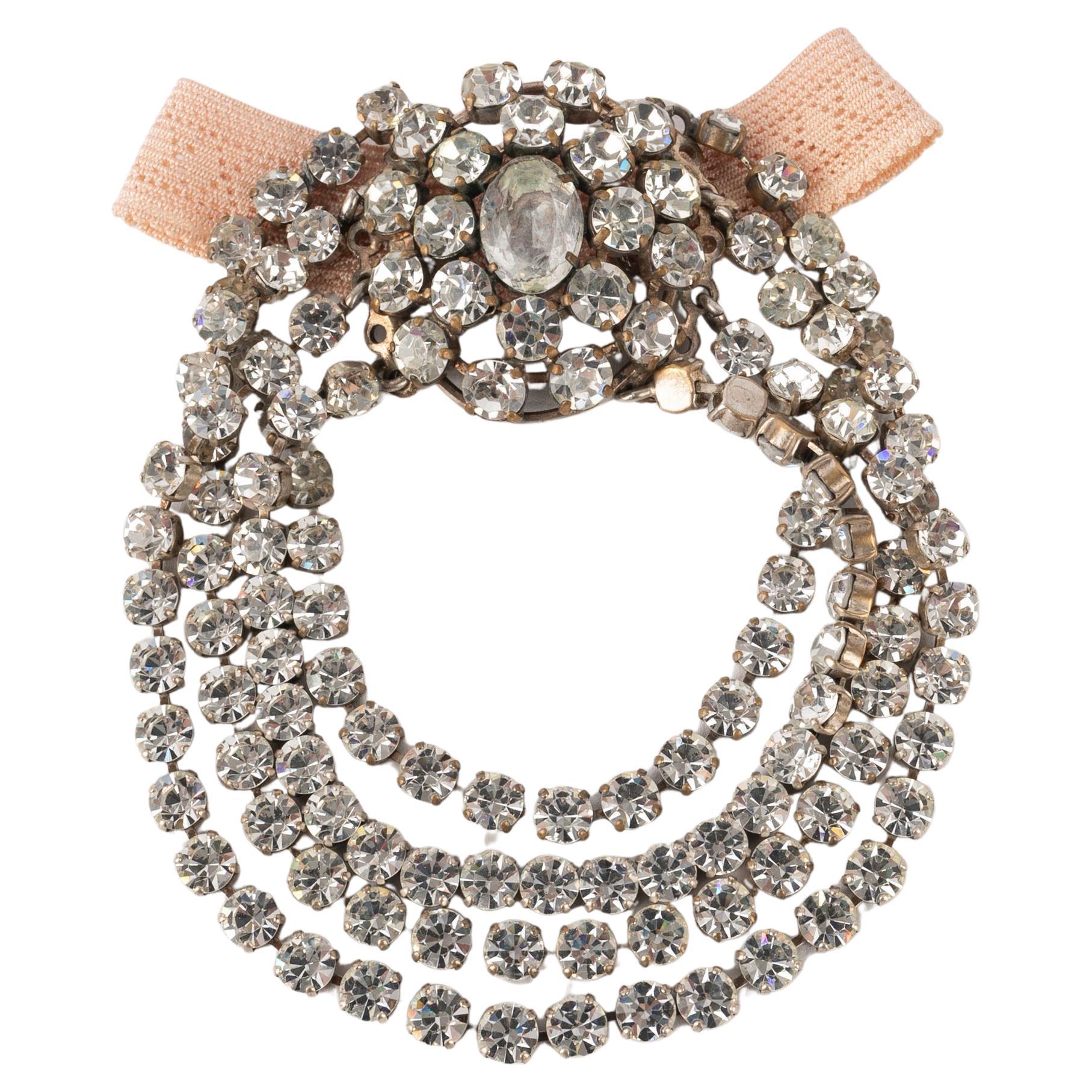 Bracciale Drama con perle, anni '20