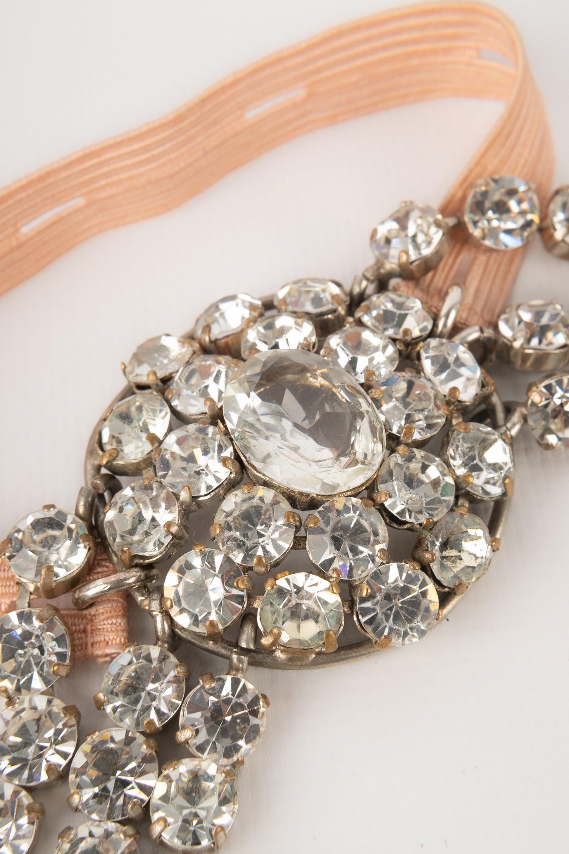Donna Bracciale Drama con cabochon perlati, anni '20 in vendita