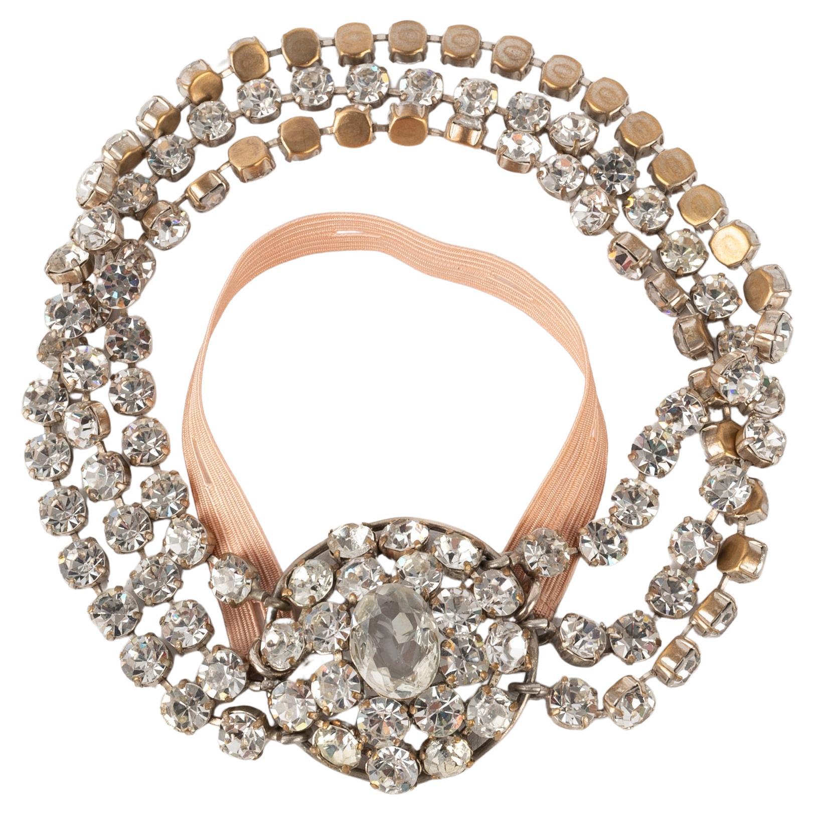 Bracciale Drama con cabochon perlati, anni '20