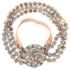 Drama Arm Bracelet with Pearly Cabochons, 1920s