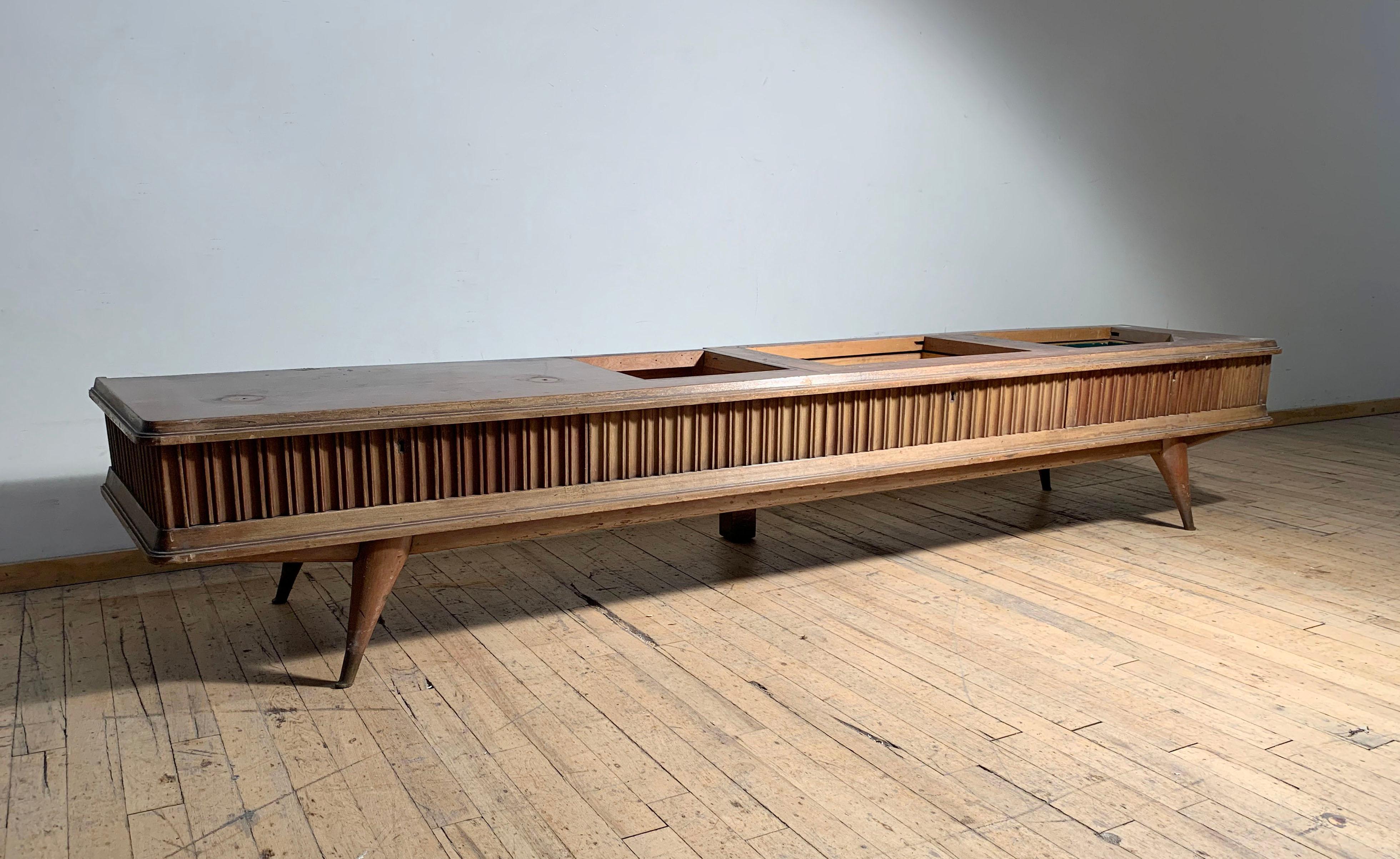 low console bench
