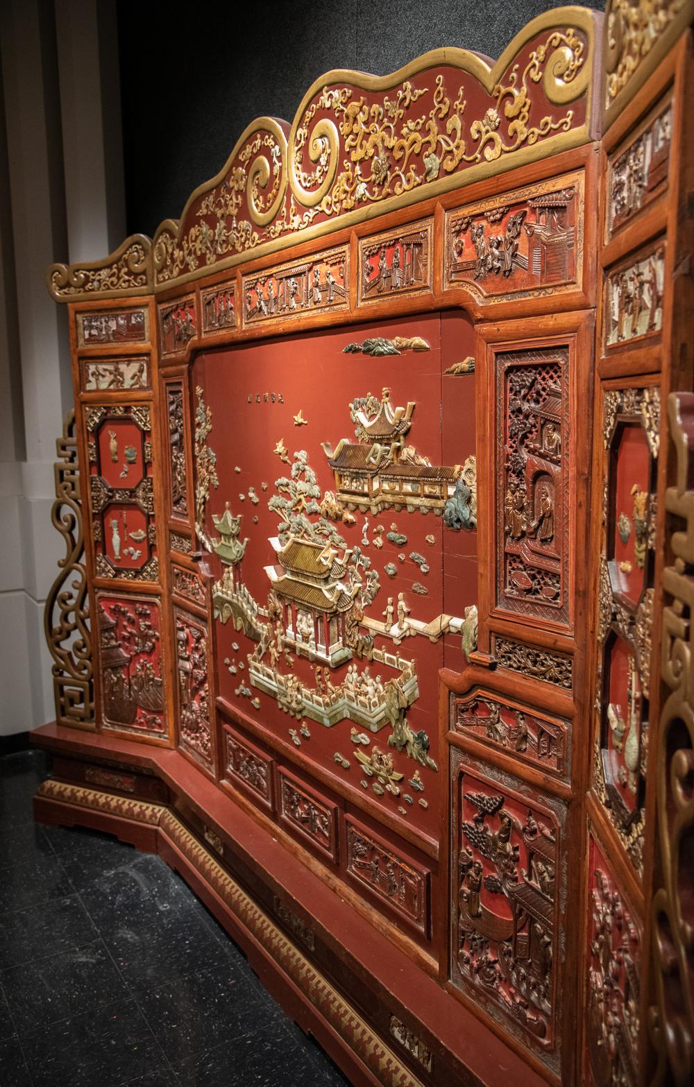 antique chinese screens