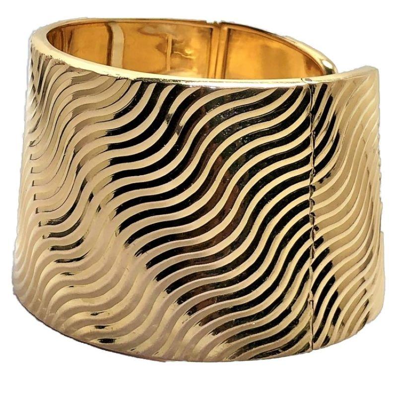 wide gold cuff bracelet