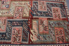 Dramatic Antique Caucasian Karabagh Rug