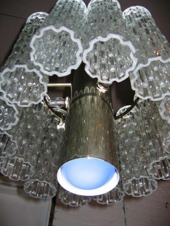 Unknown Dramatic Ceiling Fixture For Sale