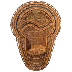 Dramatic Peacock Chair