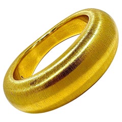 Drammatico bracciale d'epoca in oro filato di Milor