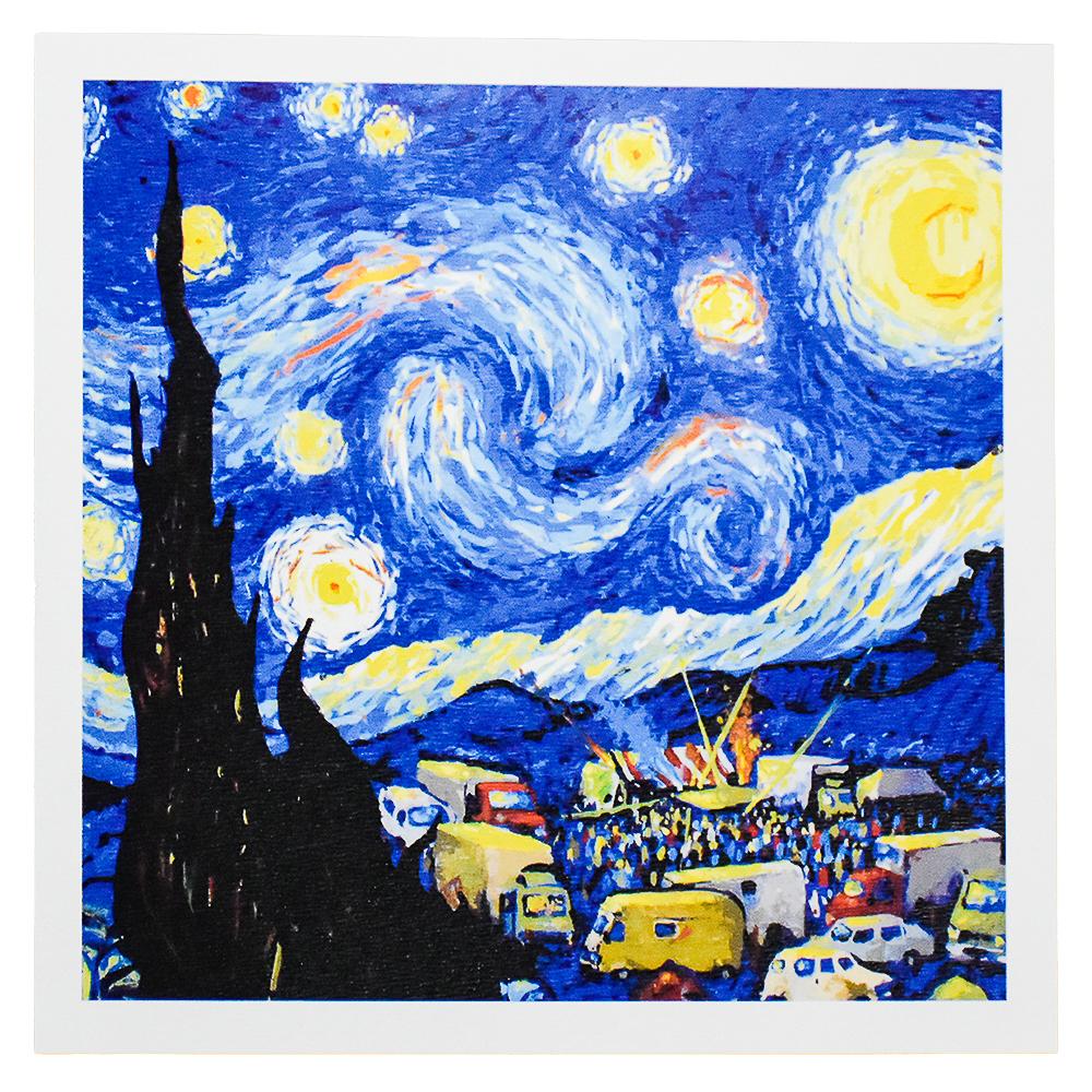 DRAN Notte stellata nel sud-ovest della Francia (Stampa esclusiva di Paris Up & Up)