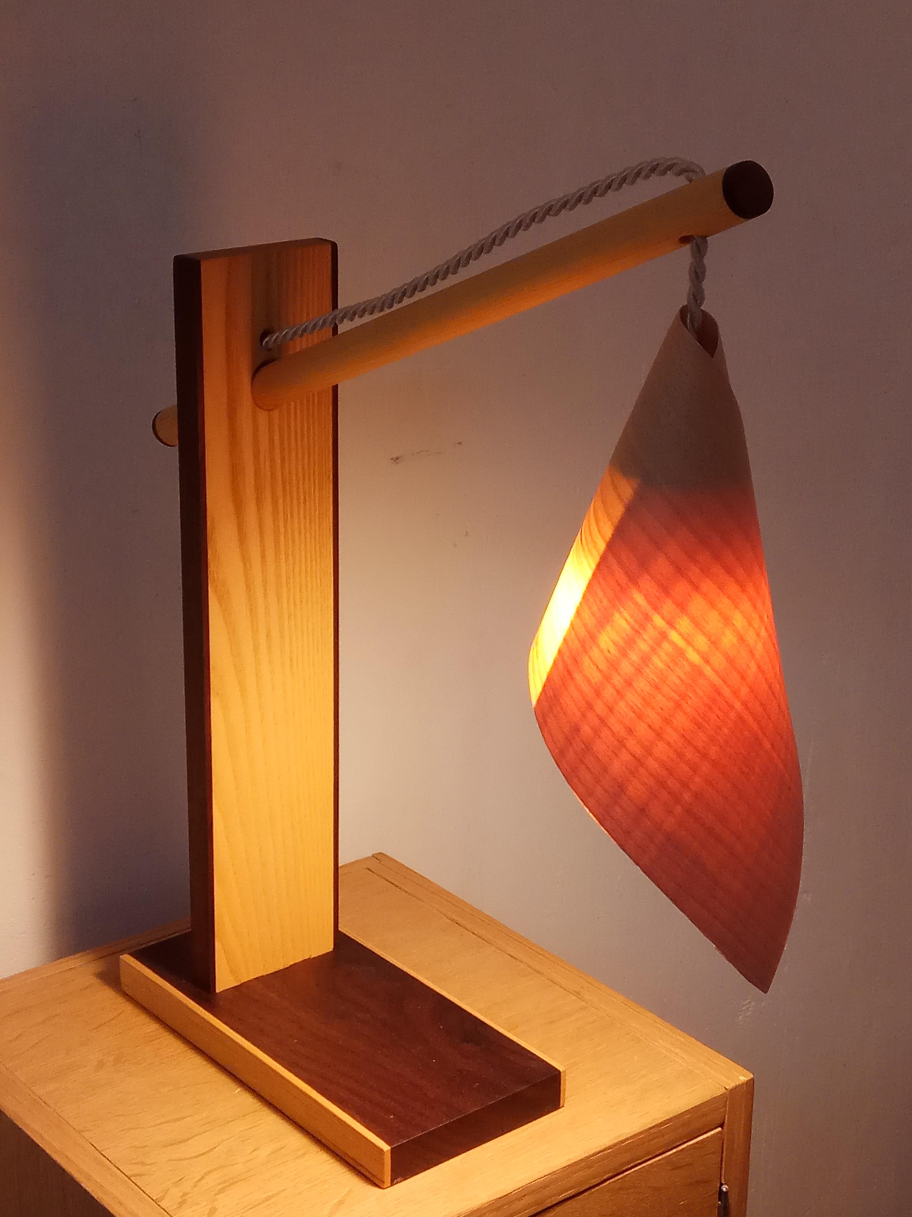 Modern Drapé 2 Table Lamp by Jean-Baptiste Van Den Heede For Sale