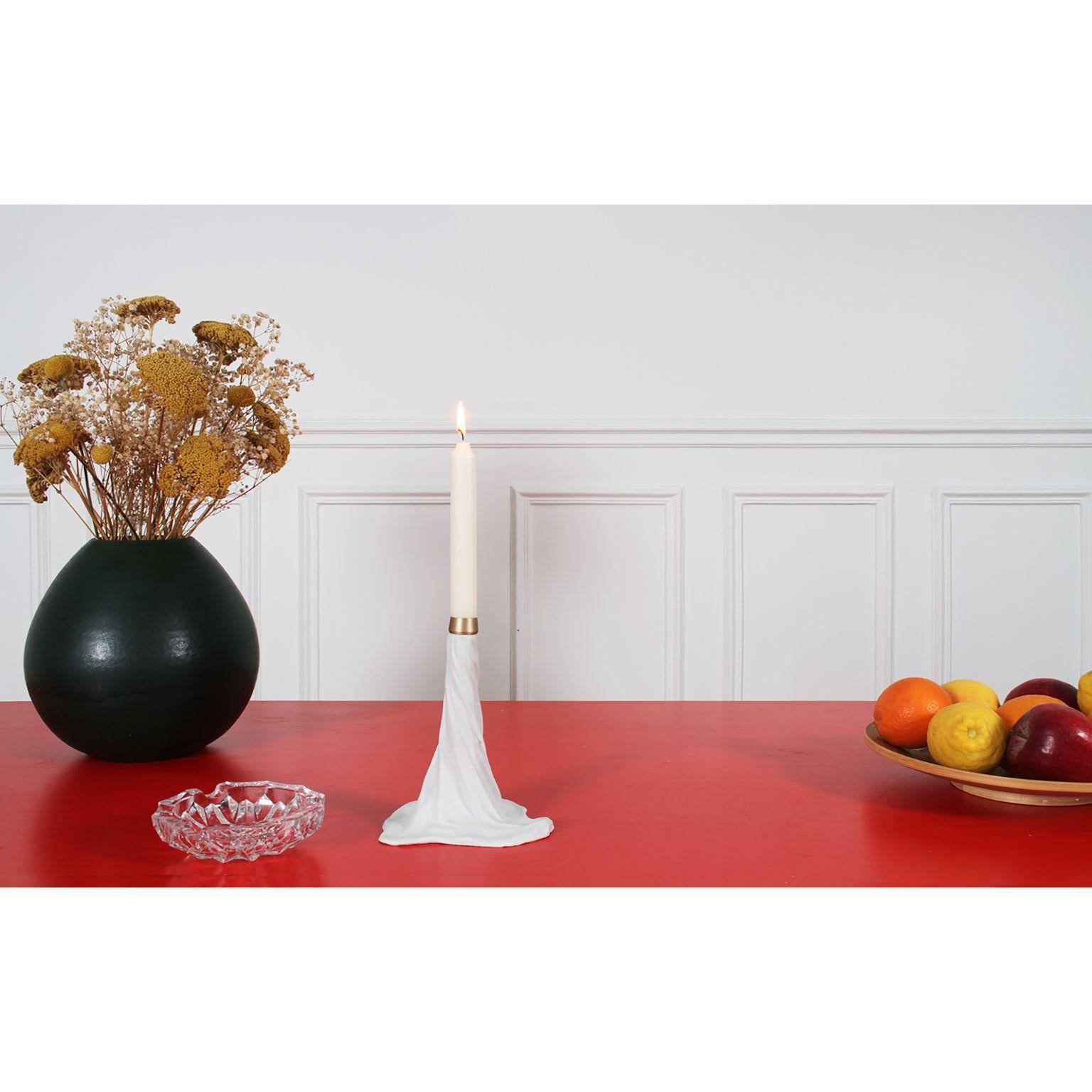 Drape Candle Holder by Mydriaz In New Condition For Sale In Geneve, CH