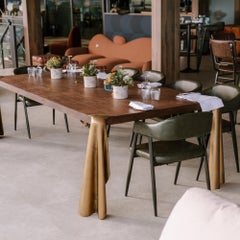 Drapé Dining Table – Luxury Modern Contemporary Sculptural Oak by MainGUILTY