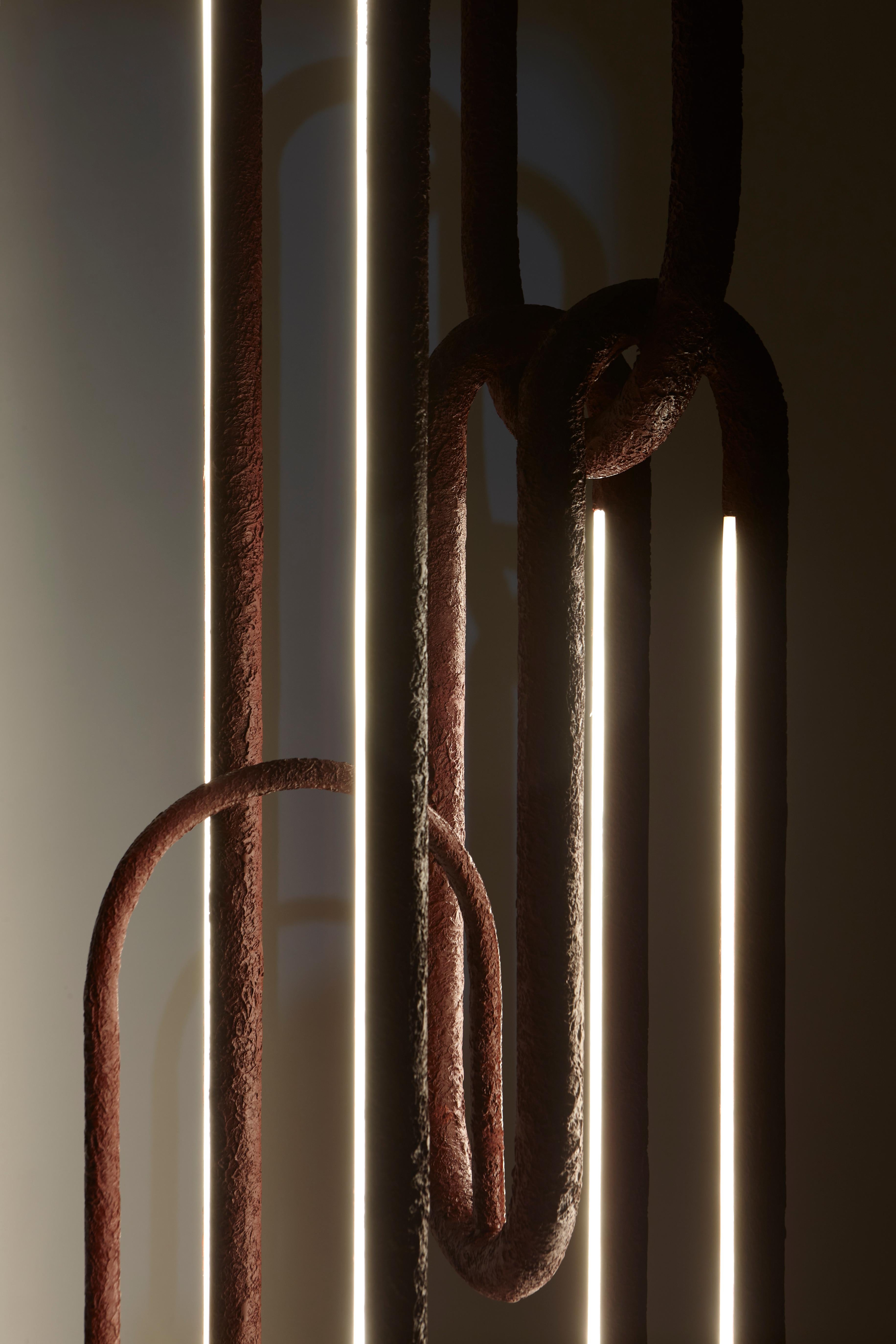 Drape Floor Lamp by Studio Bazazo In New Condition For Sale In Geneve, CH