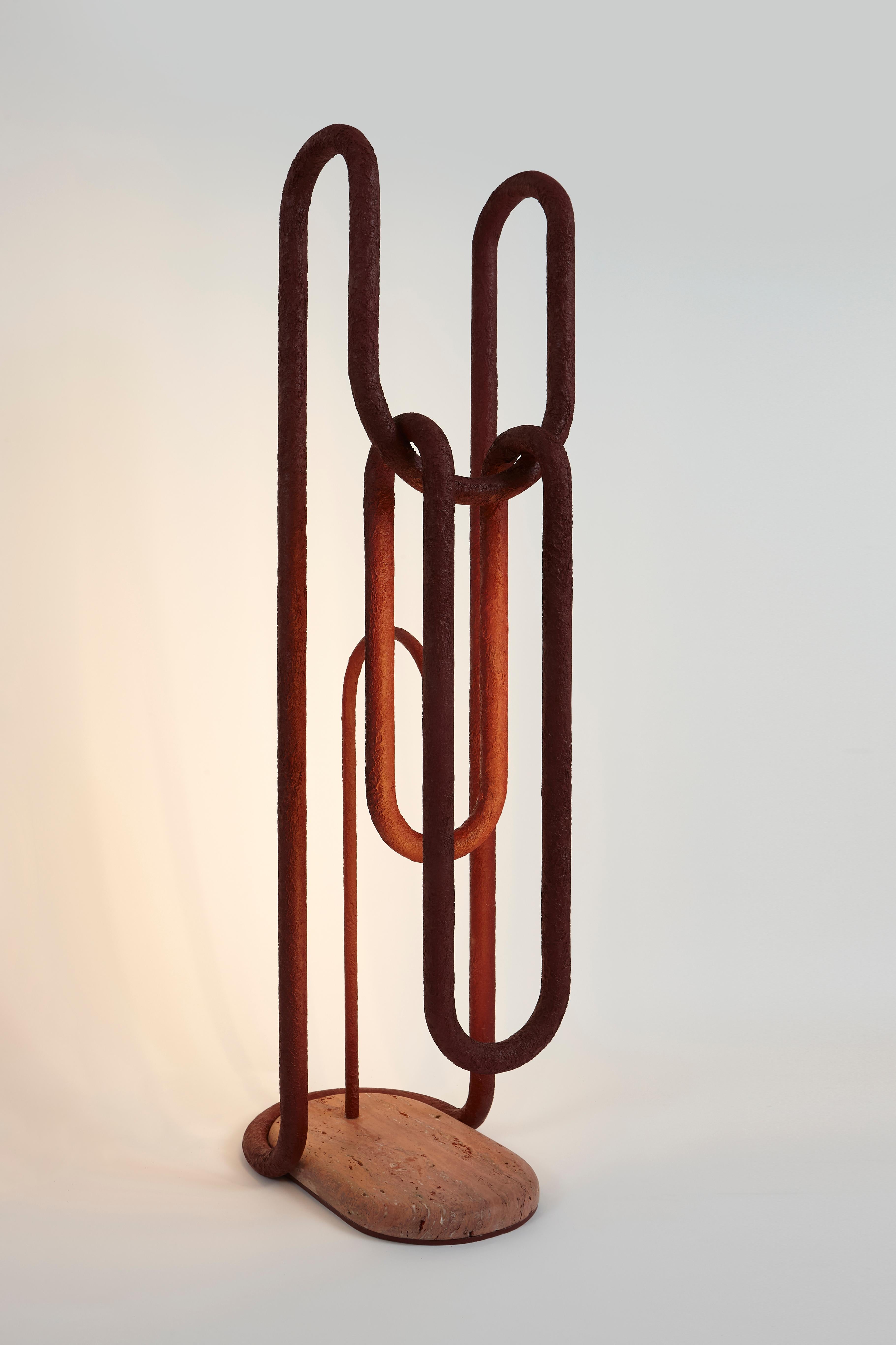 Contemporary Drape Floor Lamp by Studio Bazazo For Sale