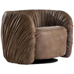 Chaise longue Drapé de Bartoli Design